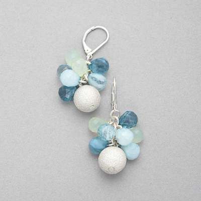 Cluster Drop Earring